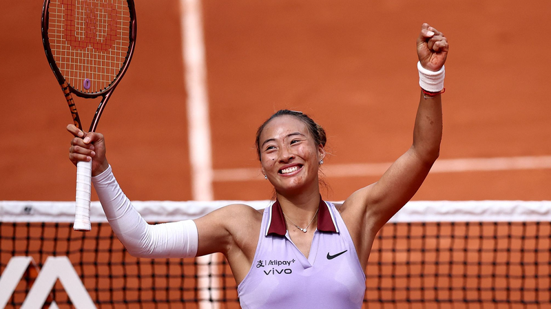 Olympic_Champ_Zheng_Qinwen_Dazzles_into_French_Open_QFs - News for amigos, by amigos Olympic_Champ_Zheng_Qinwen_Dazzles_into_French_Open_QFs