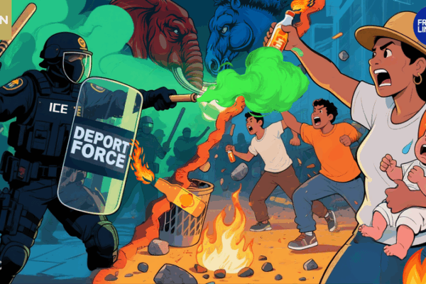 Political Games, Real Costs: Immigration Protests Rock U.S. Cities Political_Games__Real_Costs__Immigration_Protests_Rock_U_S__Cities