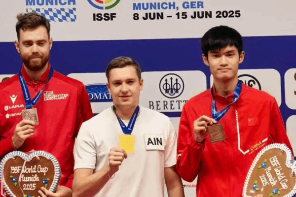 Sheng Lihao Secures Bronze in Men’s 10m Air Rifle at Munich World Cup Sheng_Lihao_Secures_Bronze_in_Men_s_10m_Air_Rifle_at_Munich_World_Cup