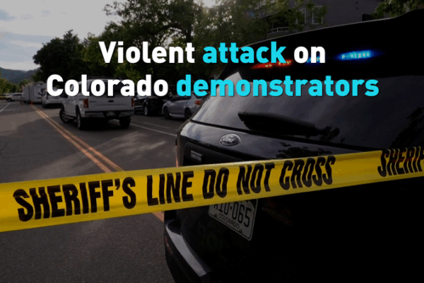 Suspect Charged in Boulder Attack on Demonstrators Suspect_Charged_in_Boulder_Attack_on_Demonstrators video poster