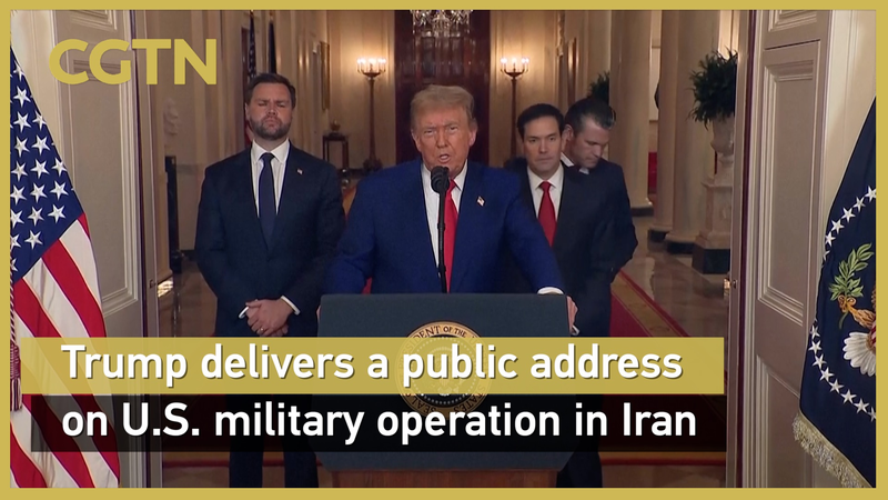Trump Hails Military Strike in Iran Public Address Trump_Hails_Military_Strike_in_Iran_Public_Address video poster