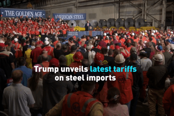 Trump Unveils Tougher Steel Tariffs Amid Market Surge Trump_Unveils_Tougher_Steel_Tariffs_Amid_Market_Surge video poster