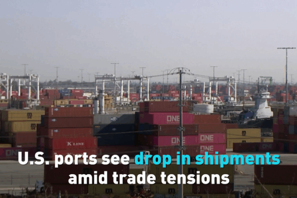 U.S. Ports Hit by Shipment Drop Amid Trade Tensions U_S__Ports_Hit_by_Shipment_Drop_Amid_Trade_Tensions video poster