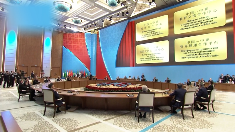 Xi, Central Asian Leaders Unveil New Cooperation Centers in Astana Xi__Central_Asian_Leaders_Unveil_New_Cooperation_Centers_in_Astana video poster