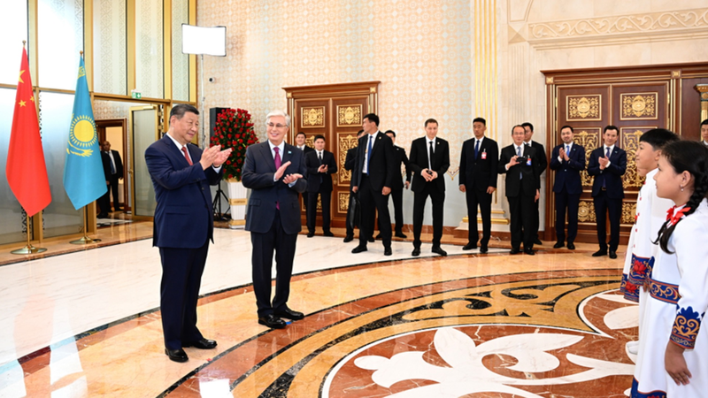 Xi & Tokayev Share Heartwarming Moment in Astana Xi___Tokayev_Share_Heartwarming_Moment_in_Astana video poster