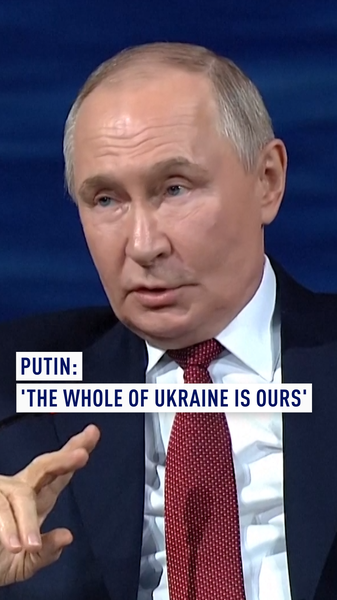 Zelenskyy Blasts Western Firms While Putin Says ‘Ukraine Ours’ Zelenskyy_Blasts_Western_Firms_While_Putin_Says__Ukraine_Ours_ video poster