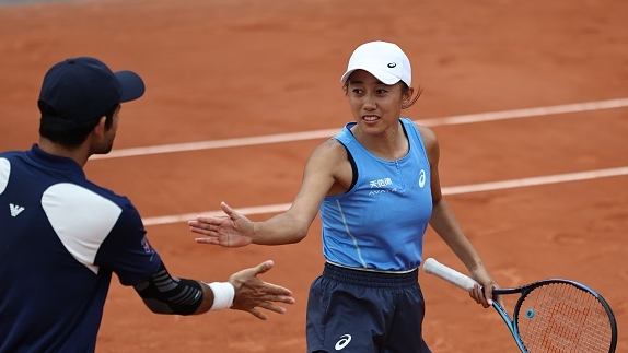 Zhang Shuai & Arevalo Advance to French Open Mixed Doubles QFs Zhang_Shuai___Arevalo_Advance_to_French_Open_Mixed_Doubles_QFs