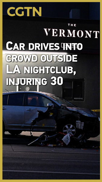 Car Plows into LA Nightclub Crowd, 30 Injured Car_Plows_into_LA_Nightclub_Crowd__30_Injured video poster