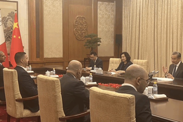 Diplomatic Vibes: Chinese & Maltese FMs Meet in Beijing Diplomatic_Vibes__Chinese___Maltese_FMs_Meet_in_Beijing