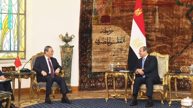 JKTMH1U9MWOCPEVHR8JO - News for amigos, by amigos Li Qiang’s Egypt Visit Ignites New Regional Ties