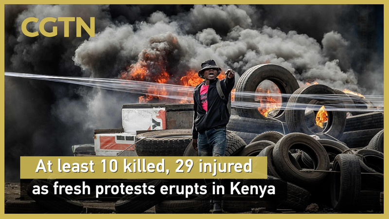 Kenya Unrest: 10 Killed, 29 Injured in Fresh Protests Kenya_Unrest__10_Killed__29_Injured_in_Fresh_Protests video poster