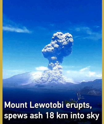 Mount Lewotobi Erupts: Ash Plume Soars 18km High Mount_Lewotobi_Erupts__Ash_Plume_Soars_18km_High video poster