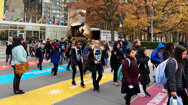 Sphere_Within_Sphere_Shines_as_a_Beacon_of_Hope_at_UN_HQ