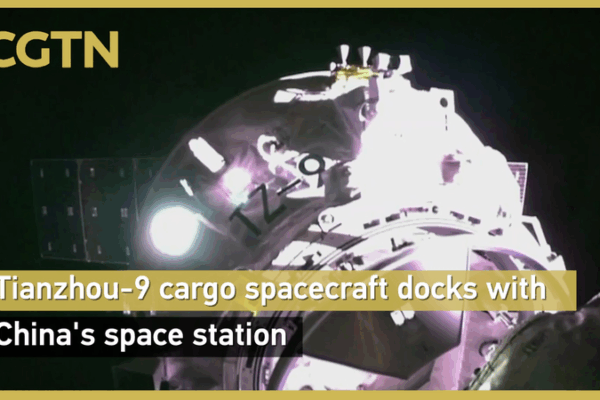 Tianzhou-9 Docks, Fueling Stellar Moves at China’s Space Station Tianzhou_9_Docks__Fueling_Stellar_Moves_at_China_s_Space_Station video poster