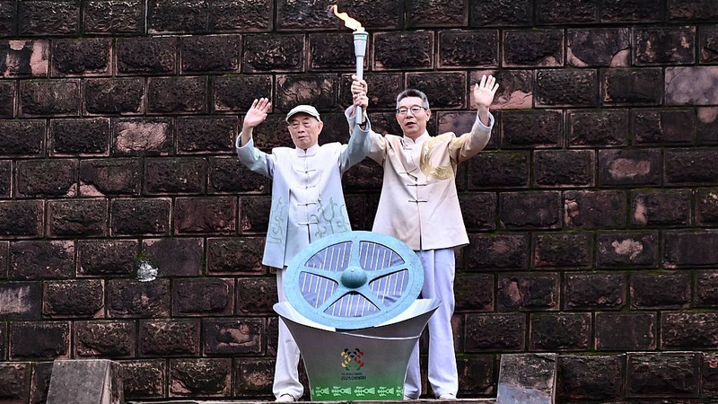 World_Games_Torch_Relay_Lights_Up_Sichuan_