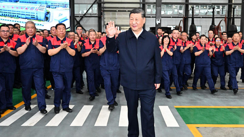 Xi_Jinping_Inspects_Valve_Manufacturing_in_Shanxi video poster