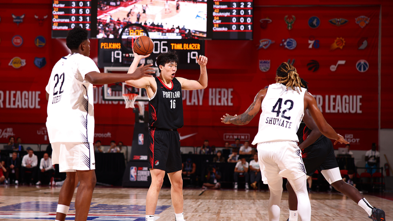 Yang Hansen Ignites Blazers in 93-87 Summer League Thriller Yang_Hansen_Ignites_Blazers_in_93_87_Summer_League_Thriller