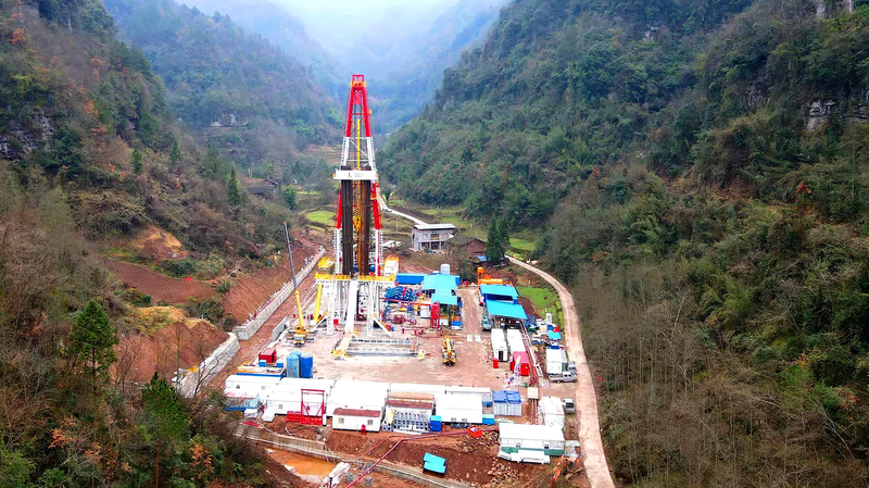 Sinopec Uncovers 165 Billion m³ in New Hongxing Shale Gas Field