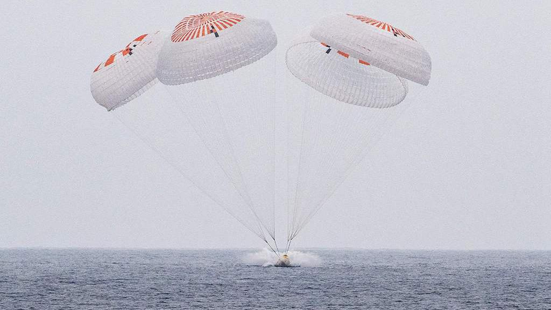 NASA’s Crew-10 Safely Splashes Down After ISS Mission