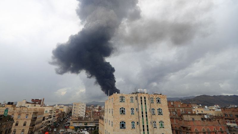 3GPMIQ5AM70W5PRL5J2T - News for amigos, by amigos Death toll rises to six in Israeli airstrikes on Yemen’s Sanaa