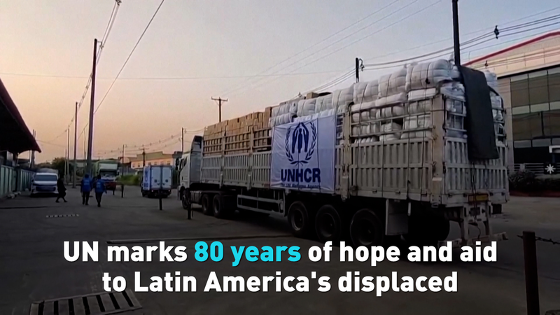 70H57ACQVIKNH3BZMZKX - News for amigos, by amigos 80 Years of Hope: UN’s Impact on Latin America’s Displaced video poster