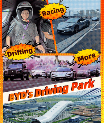 BYD’s Electric Playground in Zhengzhou Lets Drivers Drift and Splash BYD’s Electric Playground in Zhengzhou Lets Drivers Drift and Splash video poster