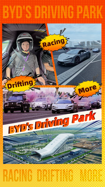 BYD’s Electric Playground in Zhengzhou Lets Drivers Drift and Splash video poster