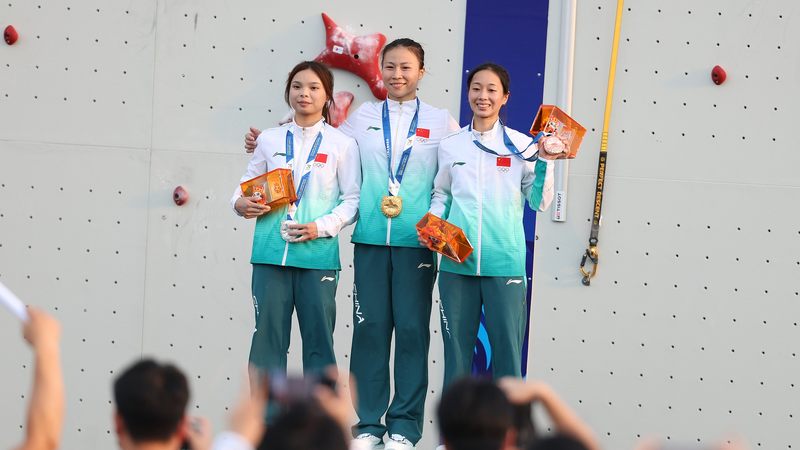 China Sweeps Men’s & Women’s Speed Climbing Golds at Chengdu 2025 China Sweeps Men’s & Women’s Speed Climbing Golds at Chengdu 2025