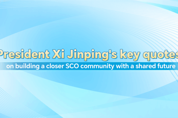 Xi’s Vision for a Shared Future at SCO Summit 2025 Xi’s Vision for a Shared Future at SCO Summit 2025