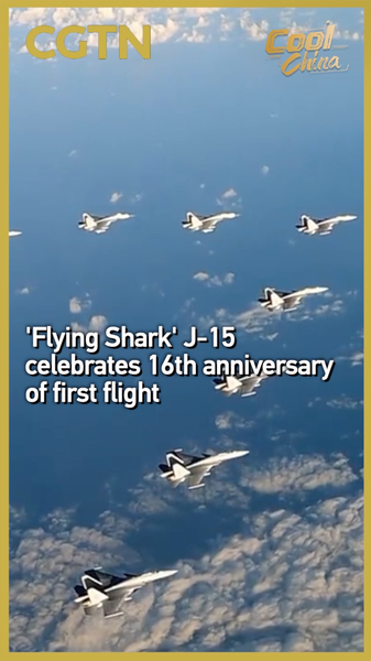J-15 “Flying Shark” Marks 16th Anniversary of Maiden Flight J_15__Flying_Shark__Marks_16th_Anniversary_of_Maiden_Flight video poster