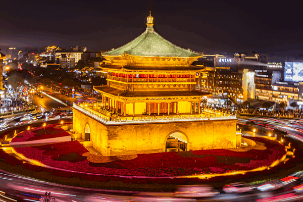 Night Magic at Xi’an Bell Tower: Shaanxi’s Illuminated Marvel Night_Magic_at_Xi_an_Bell_Tower__Shaanxi_s_Illuminated_Marvel video poster