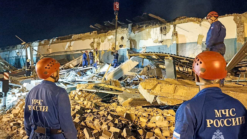 Deadly Blaze in Russia’s Ryazan Factory Kills 11, Injures 130