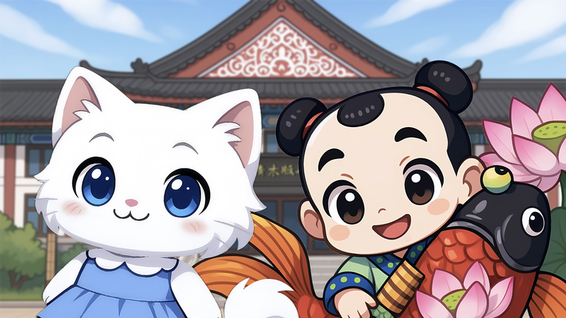 Persian_Cat_s_Tianjin_Makeover_Turns_It_into_New_Year_Guardian_poster - News for amigos, by amigos Persian_Cat_s_Tianjin_Makeover_Turns_It_into_New_Year_Guardian video poster