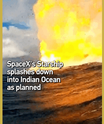 SpaceX Starship Splashes Down in Indian Ocean After 10th Test Flight SpaceX_Starship_Splashes_Down_in_Indian_Ocean_After_10th_Test_Flight video poster