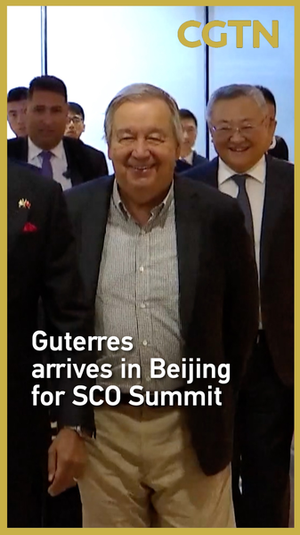 UN Chief Guterres Touches Down in Beijing Ahead of 2025 SCO Tianjin Summit UN_Chief_Guterres_Touches_Down_in_Beijing_Ahead_of_2025_SCO_Tianjin_Summit video poster