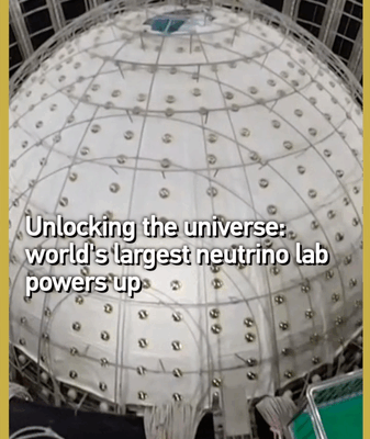 Unlocking the Universe: World’s Largest Neutrino Lab Powers Up Unlocking_the_Universe__World_s_Largest_Neutrino_Lab_Powers_Up video poster