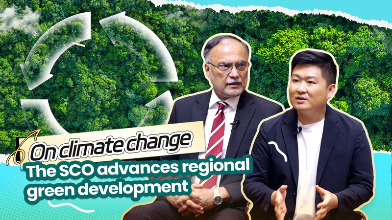 VTX6N95CO9XVDKK3FH3U - News for amigos, by amigos Pakistani Minister Cheers SCO’s Green Development Drive video poster