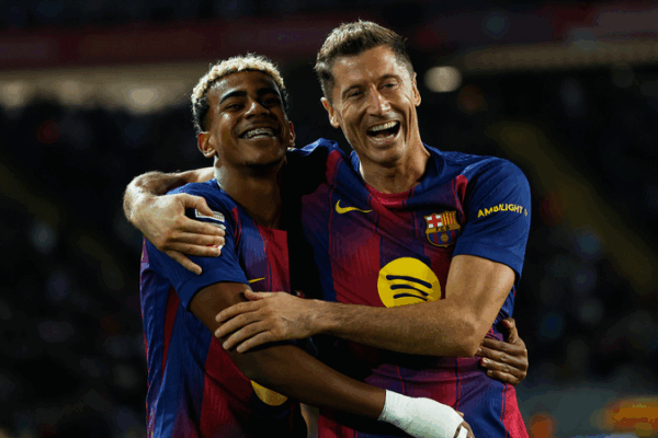 Lewandowski’s Header Seals Barcelona’s Comeback Win Over Real Sociedad Lewandowski’s Header Seals Barcelona’s Comeback Win Over Real Sociedad