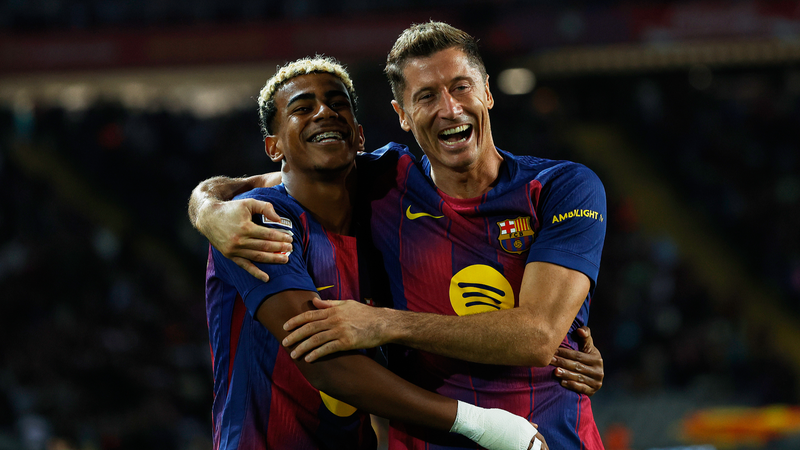 21T82TDBCE1NZHQETTOX - News for amigos, by amigos Lewandowski’s Header Seals Barcelona’s Comeback Win Over Real Sociedad