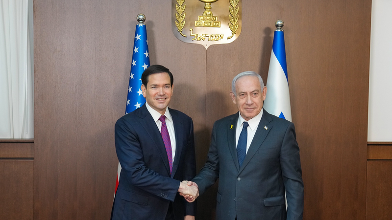 Rubio Visits Jerusalem’s City of David: U.S. Backs Israel, Calls on Qatar to Aid Gaza