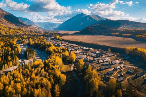 Autumn Magic in Hemu Village: A Tuvan Fairytale in Xinjiang Autumn_Magic_in_Hemu_Village__A_Tuvan_Fairytale_in_Xinjiang video poster