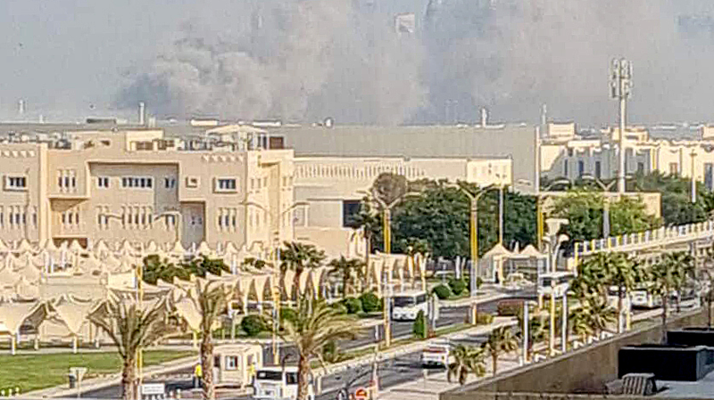 BG8GXTWEV53PRJOCPJ7J - News for amigos, by amigos Doha’s Latest Scenes After Israel’s Strike on Hamas Leadership video poster