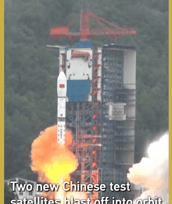 Chinese Mainland Blasts Two Shiyan-30 Test Satellites into Orbit Chinese_Mainland_Blasts_Two_Shiyan_30_Test_Satellites_into_Orbit video poster