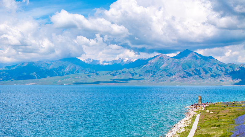 GJFG6O5T8M92MZEL0H48 - News for amigos, by amigos Fengfanxi Creek: Serenity at Sayram Lake, Xinjiang 🌿 video poster