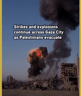 Gaza City Evacuations Intensify Amid Ongoing Strikes Gaza_City_Evacuations_Intensify_Amid_Ongoing_Strikes video poster