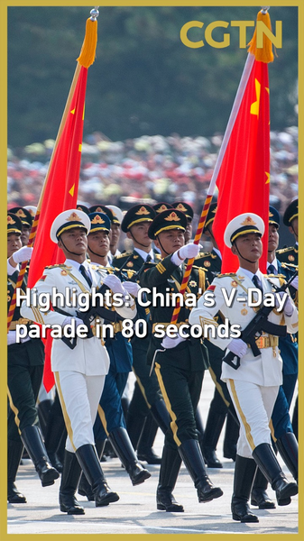 JOGC84K2OYIN282C3KTA - News for amigos, by amigos China’s V-Day Parade in 80 Seconds: Power & Precision video poster