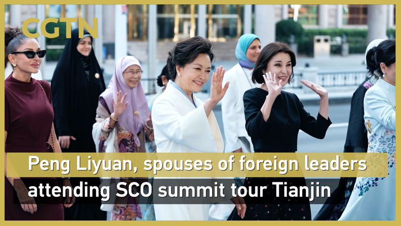 Peng Liyuan Hosts Spouses of SCO Leaders on Scenic Tianjin River Tour Peng_Liyuan_Hosts_Spouses_of_SCO_Leaders_on_Scenic_Tianjin_River_Tour video poster