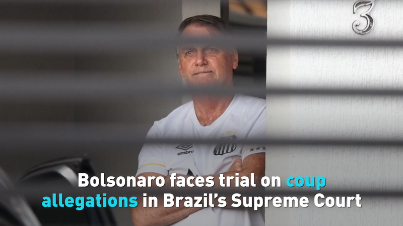 Bolsonaro’s Coup Allegations on Trial at Brazil’s Supreme Court Bolsonaro’s Coup Allegations on Trial at Brazil’s Supreme Court video poster