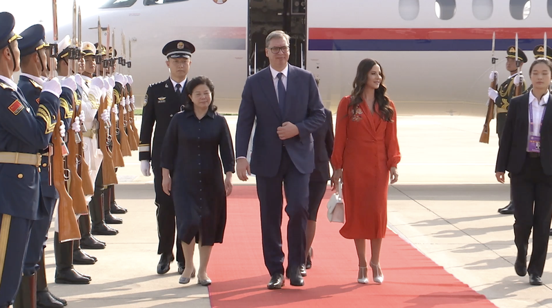 Serbian President Vucic Touches Down in Beijing Ahead of Victory Day Serbian_President_Vucic_Touches_Down_in_Beijing_Ahead_of_Victory_Day video poster