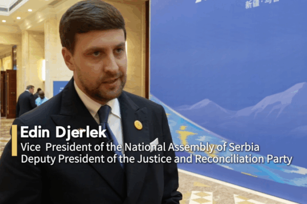 Serbian_VP_Hails_Xinjiang_as_Key_Belt___Road_Bridge_poster - News for amigos, by amigos Serbian_VP_Hails_Xinjiang_as_Key_Belt___Road_Bridge video poster